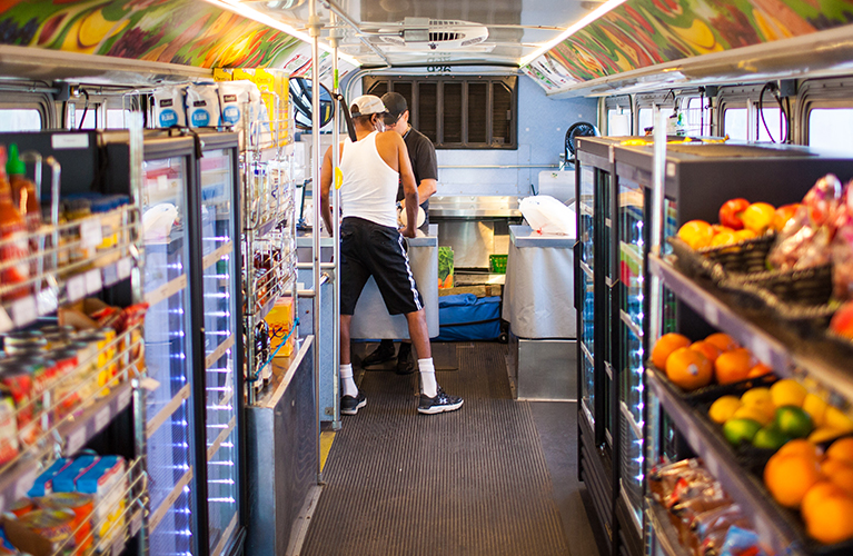 inside the Twin Cities Mobile Market