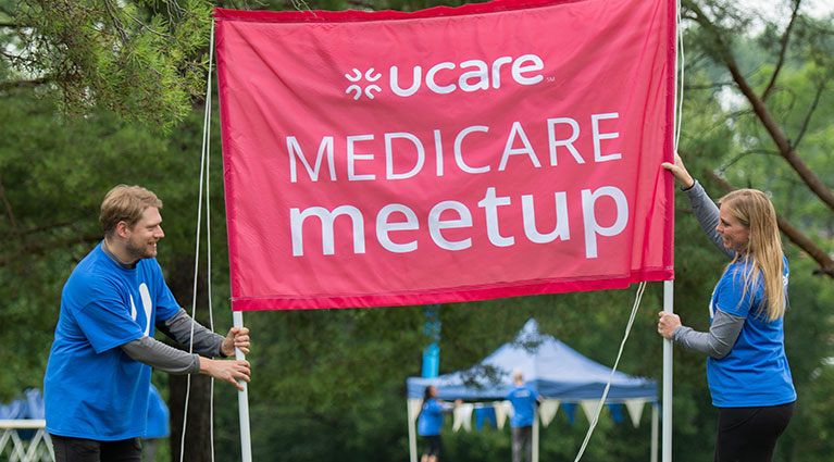 Medicare Meetup flag