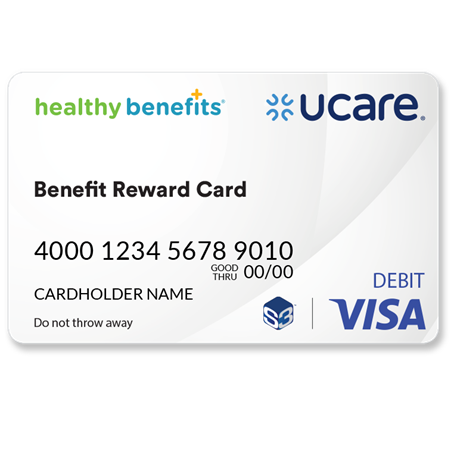 Healthy Benefits+ Visa card image